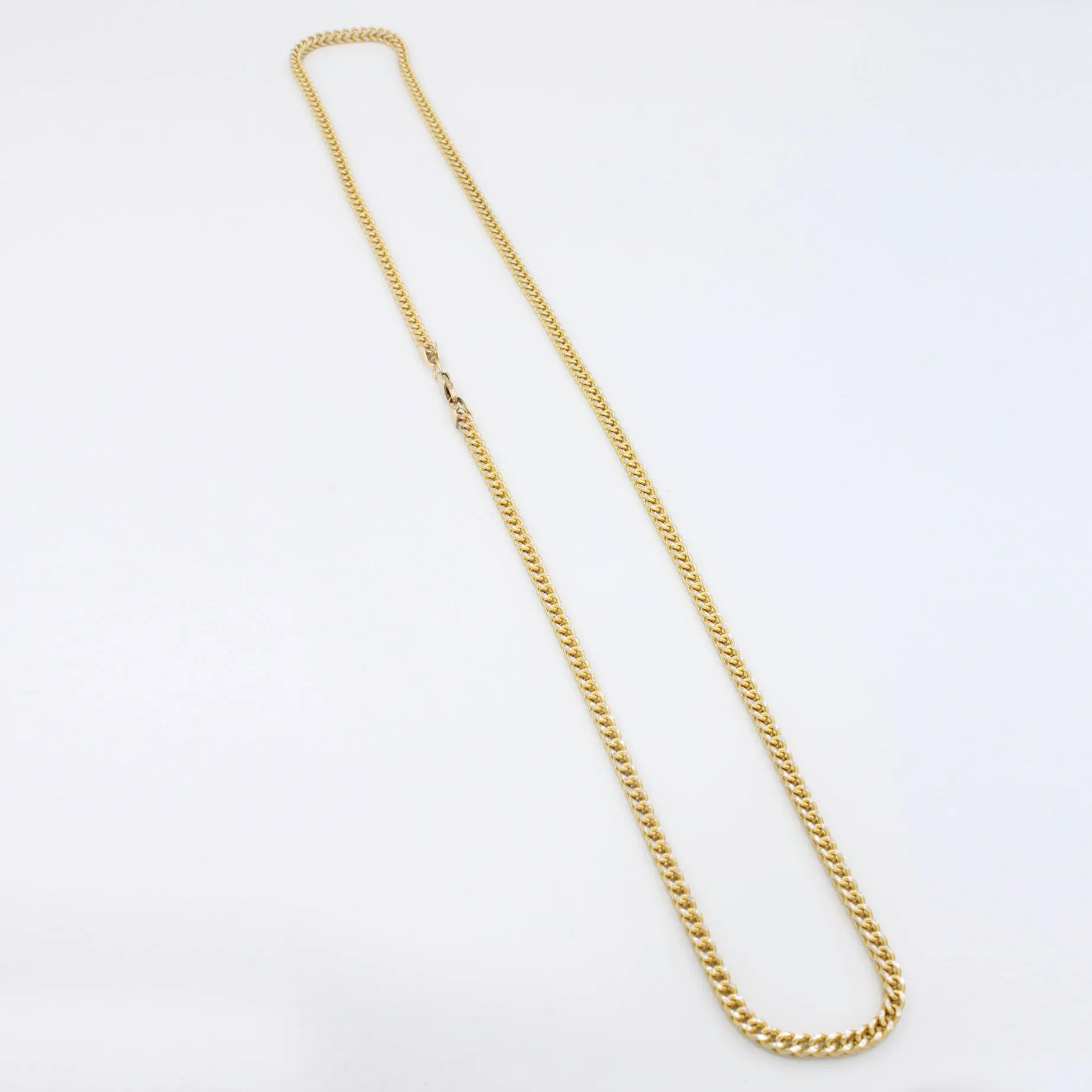 14K Hollow Franco Chain Tow Tone (30" inches) JTJ™