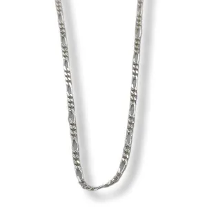 16" Sterling Silver Chain Figaro Style