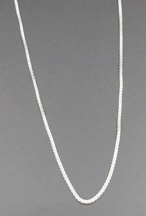 16" Sterling Silver Chain Light Box