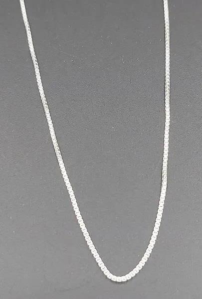 16" Sterling Silver Chain Light Box