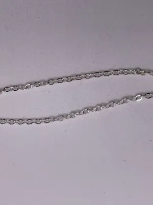 2mm Cable chain Sterling Silver
