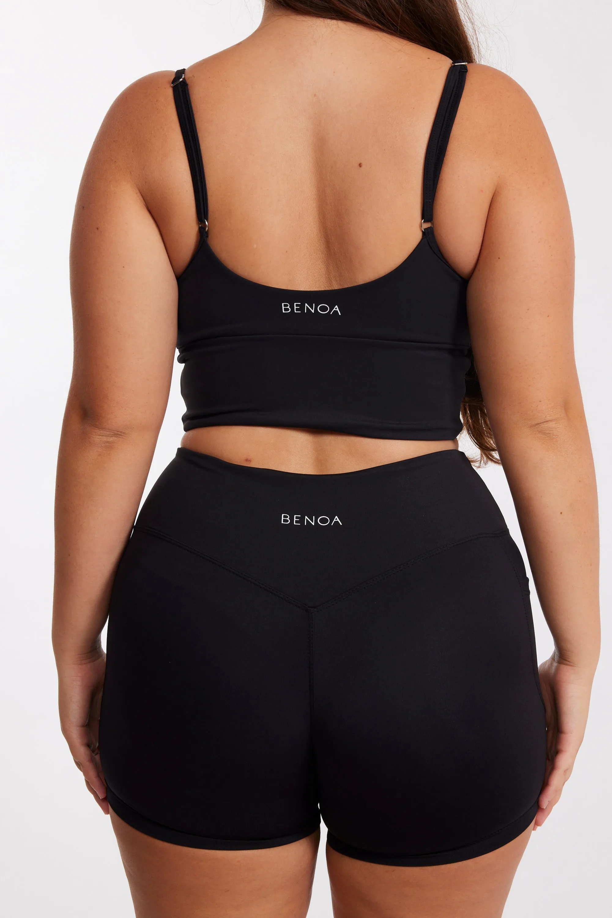 4" Biker Short - Black