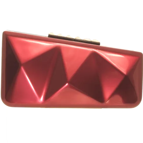 Acrylic Red Clutch Bag