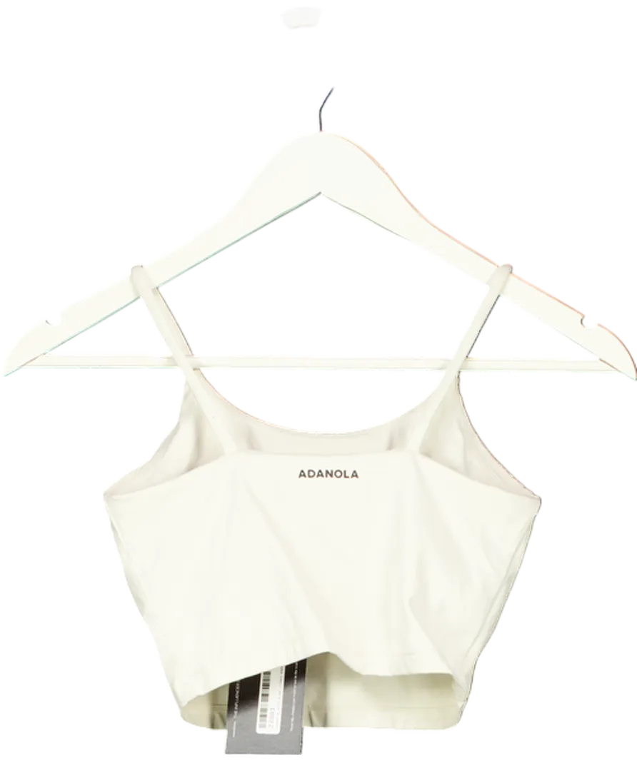 Adanola Cream Ultimate Tank Bra UK 8