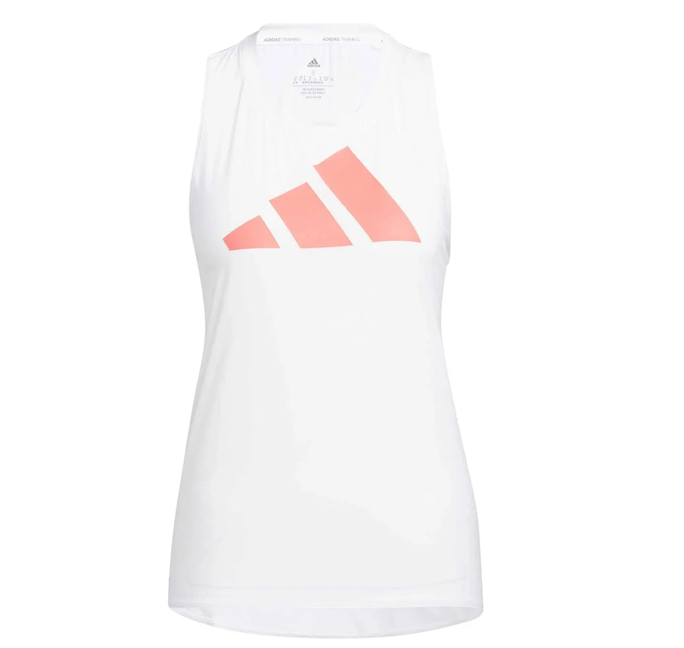 adidas 3-Stripes Women's White Activewear Tank Top Size Medium (New)