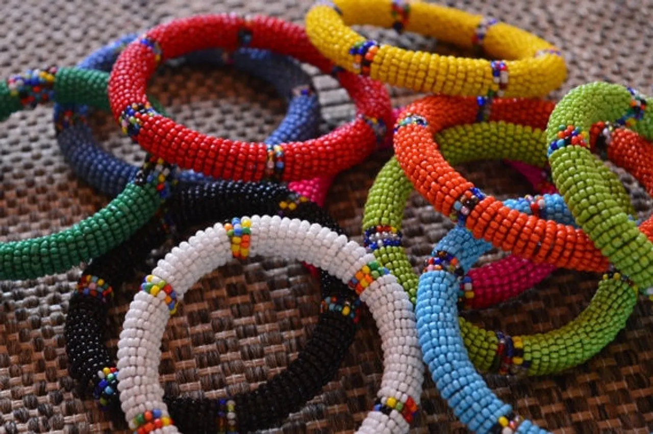 African Beaded Maasai Bangles | African Jewelry For women| Maasai Jewelry | African Gift Ideas