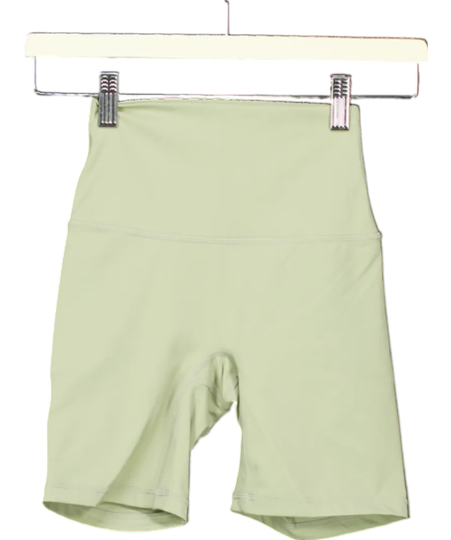 Another Version Green Second Skin Shorts UK S