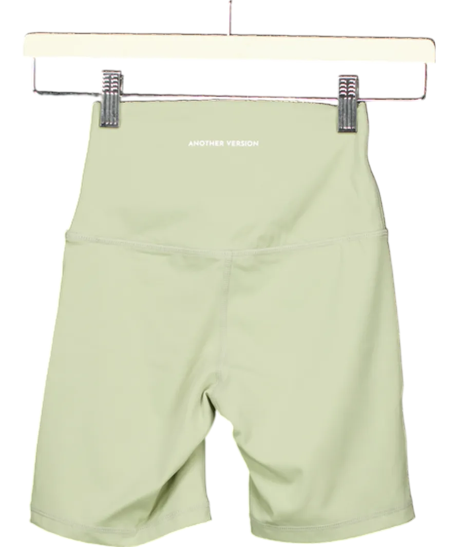 Another Version Green Second Skin Shorts UK S