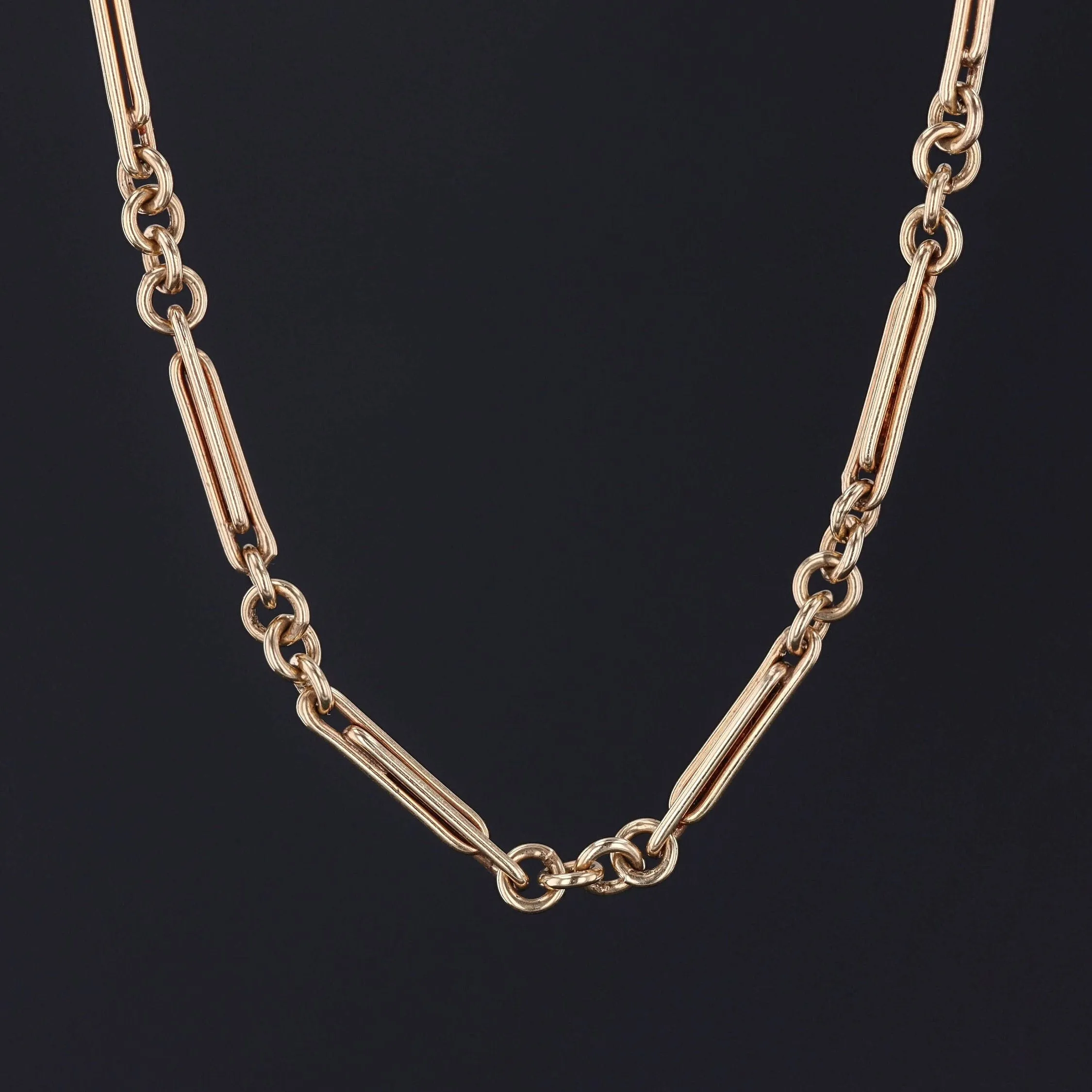 Antique Gold Necklace | 14k Gold Chain