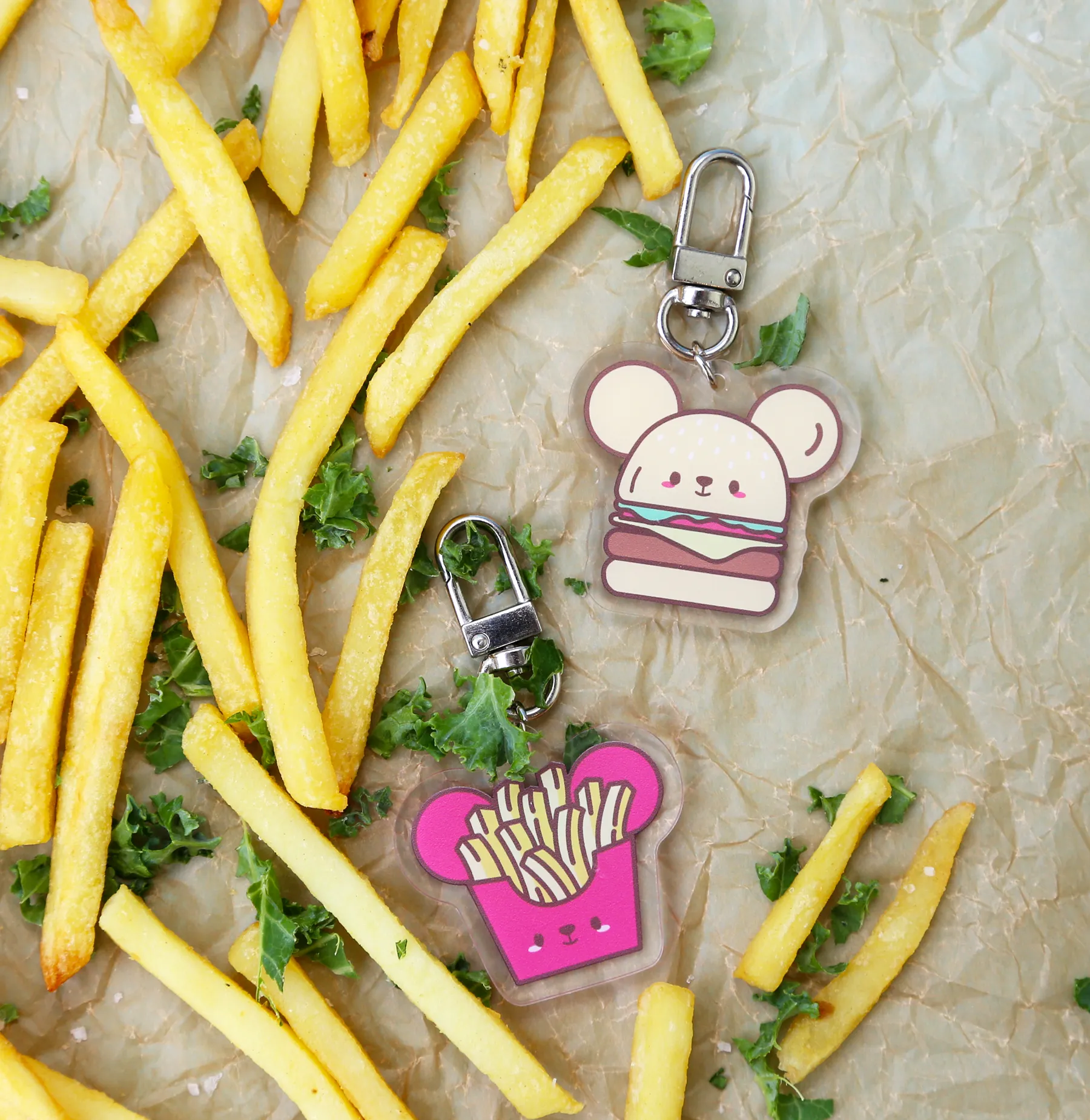 Baga-kuma keychain •ᴥ• ✦RARE✦