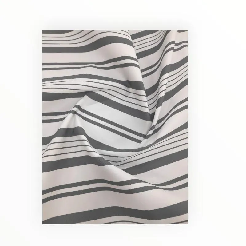 Bahamas Canvas Outdoor 5510 White / Grey 150 cm