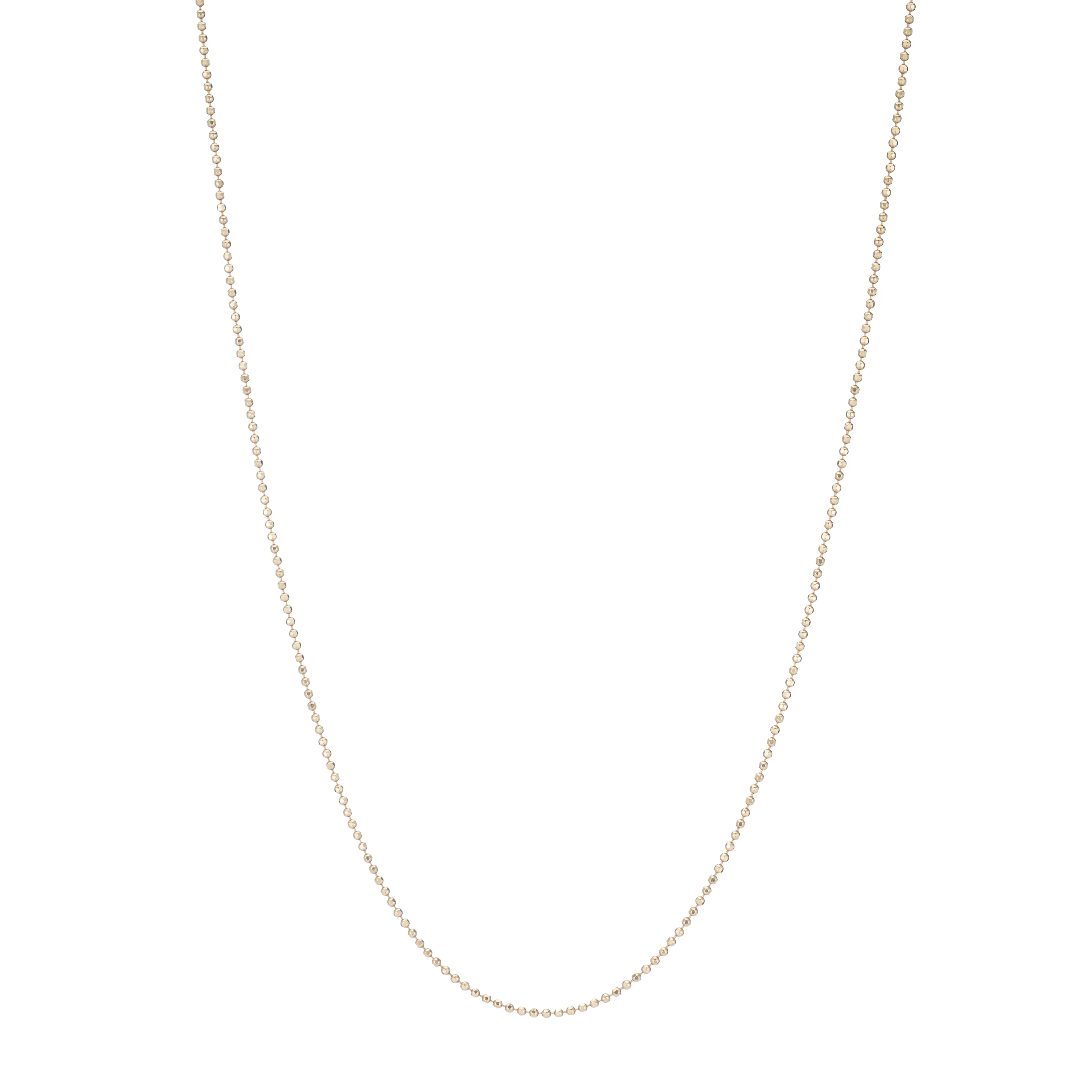 Ball Chain Necklace - Gold
