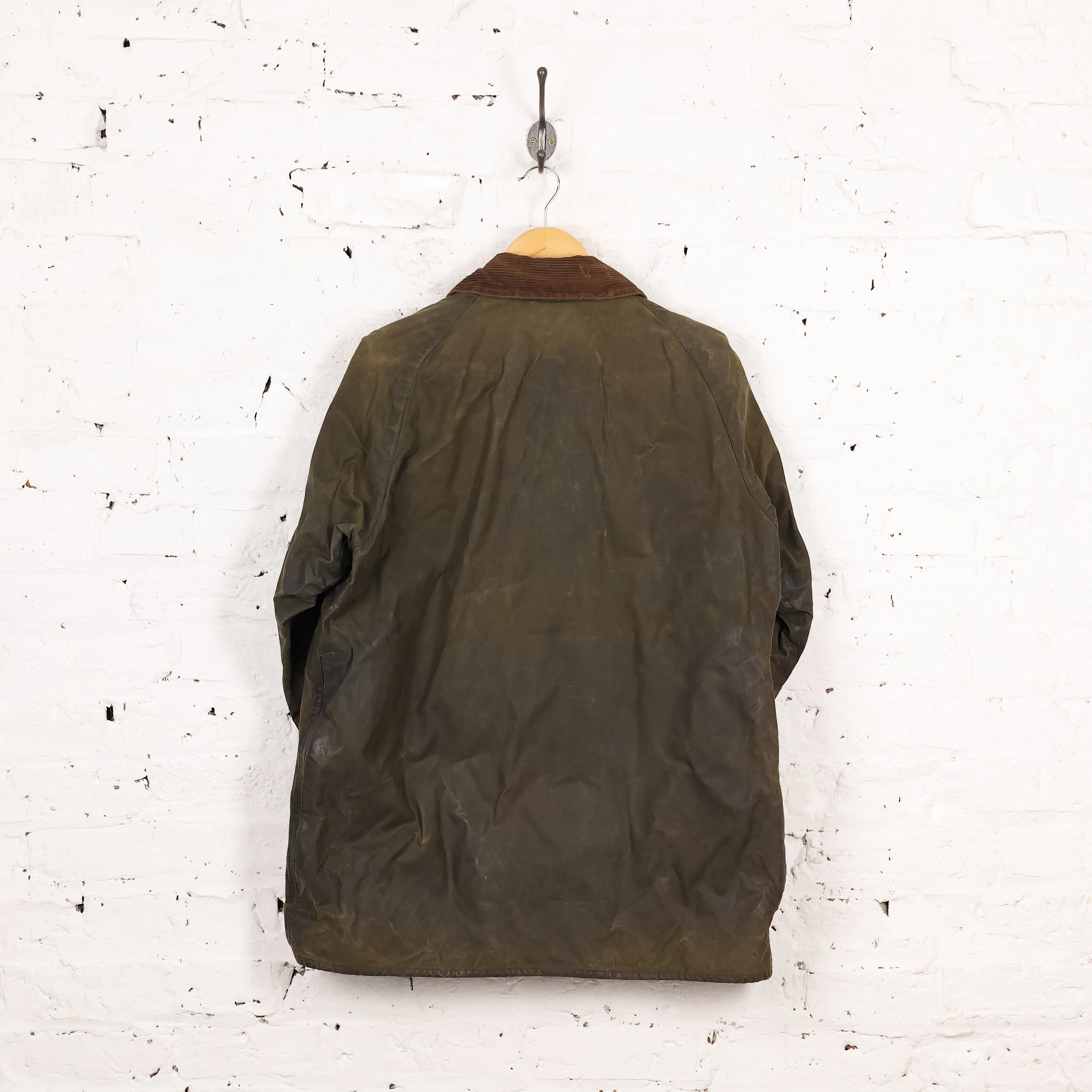 Barbour Beaufort Wax Jacket - Green - L