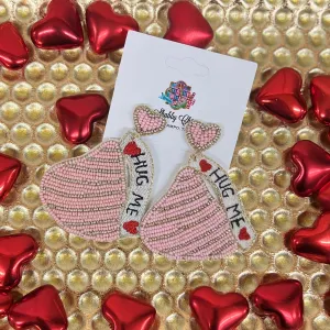 Beaded Hug Me Earrings