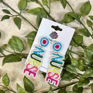 Beaded Nurse Earrings