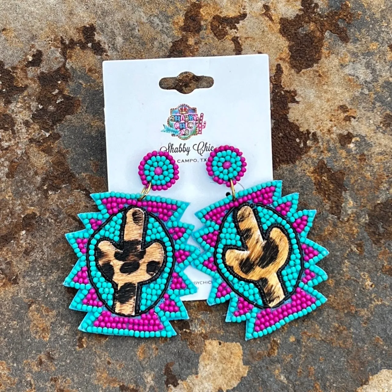 Beaded Southwest Earrings