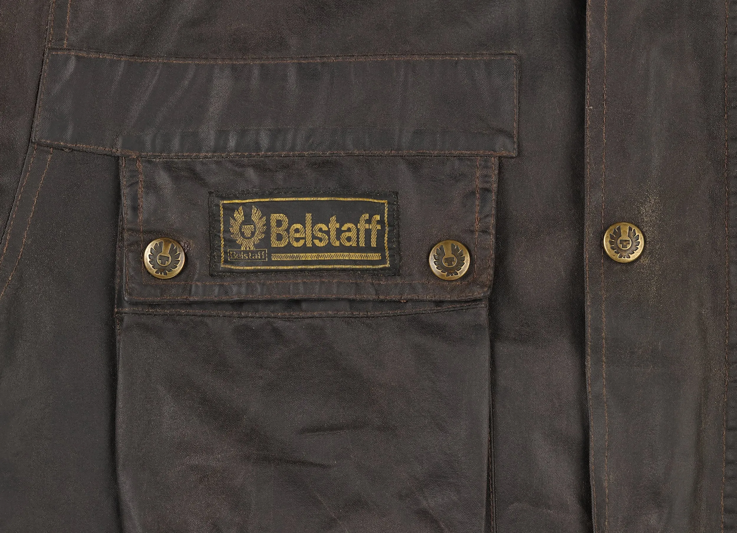 Belstaff Wax Jacket - Black - XXL