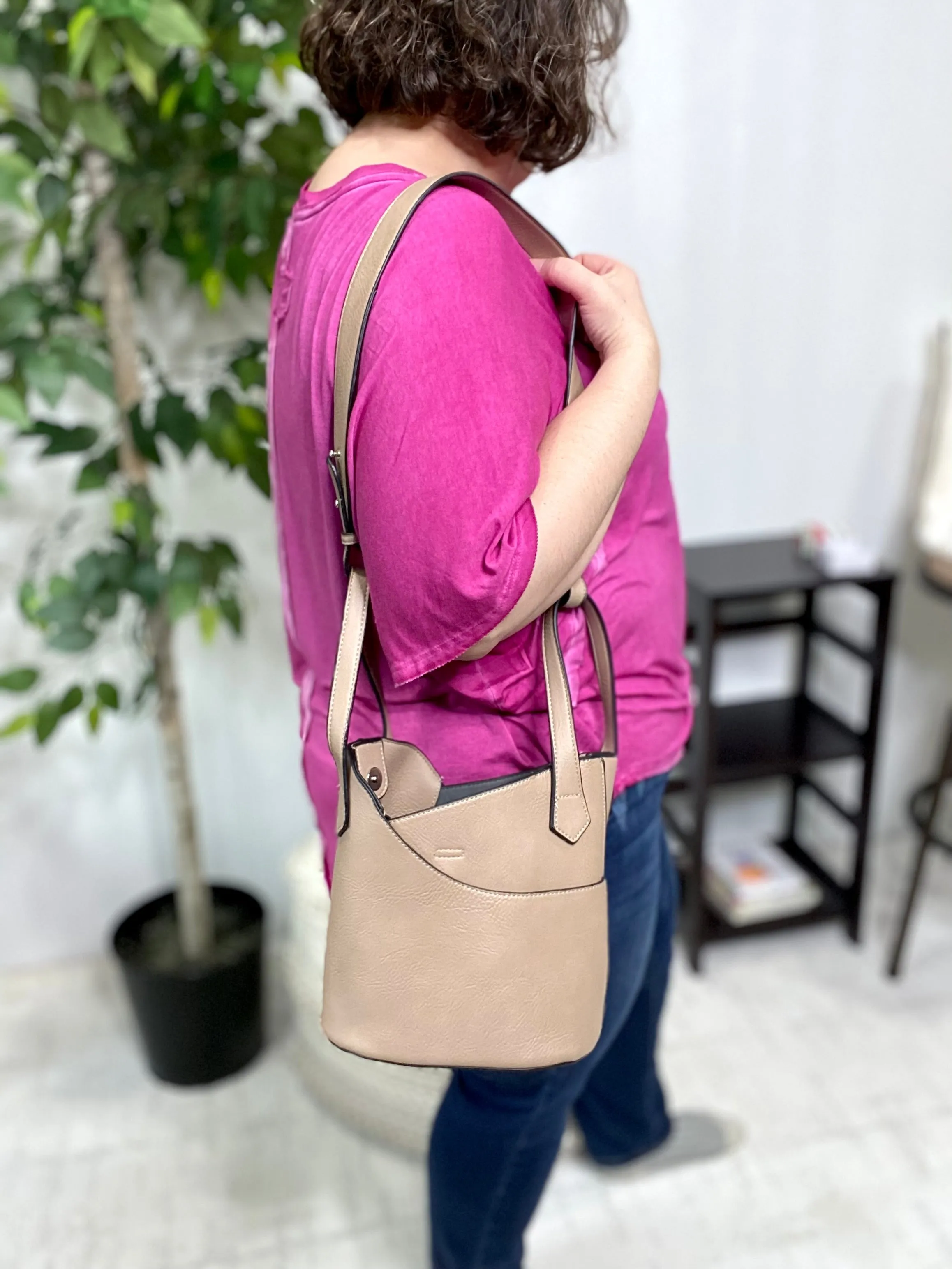 Berni Satchel - Taupe