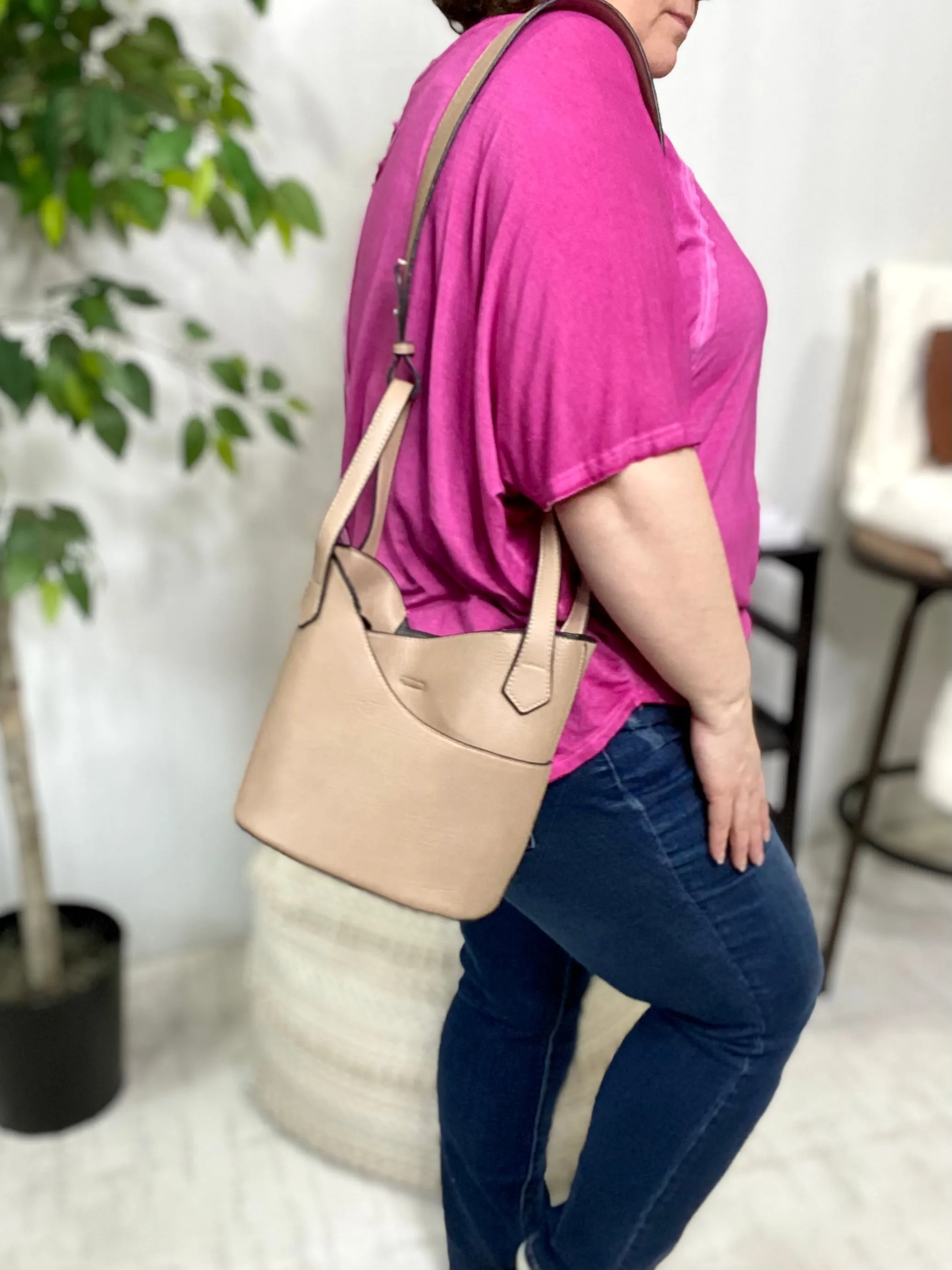 Berni Satchel - Taupe