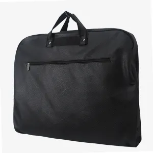Black Faux Leather NGIL Garment Bags