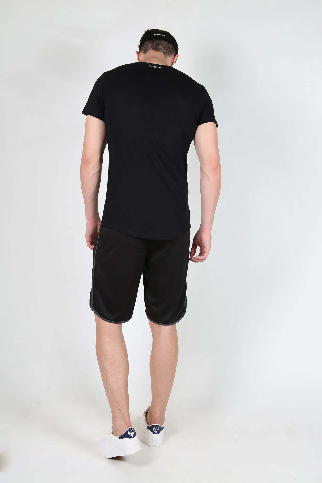 Black Football Shorts