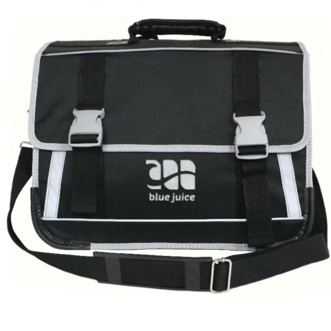 Blue Juice 7 Division Briefcase Black 627-40