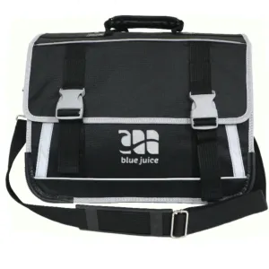 Blue Juice 7 Division Briefcase Black 627-40