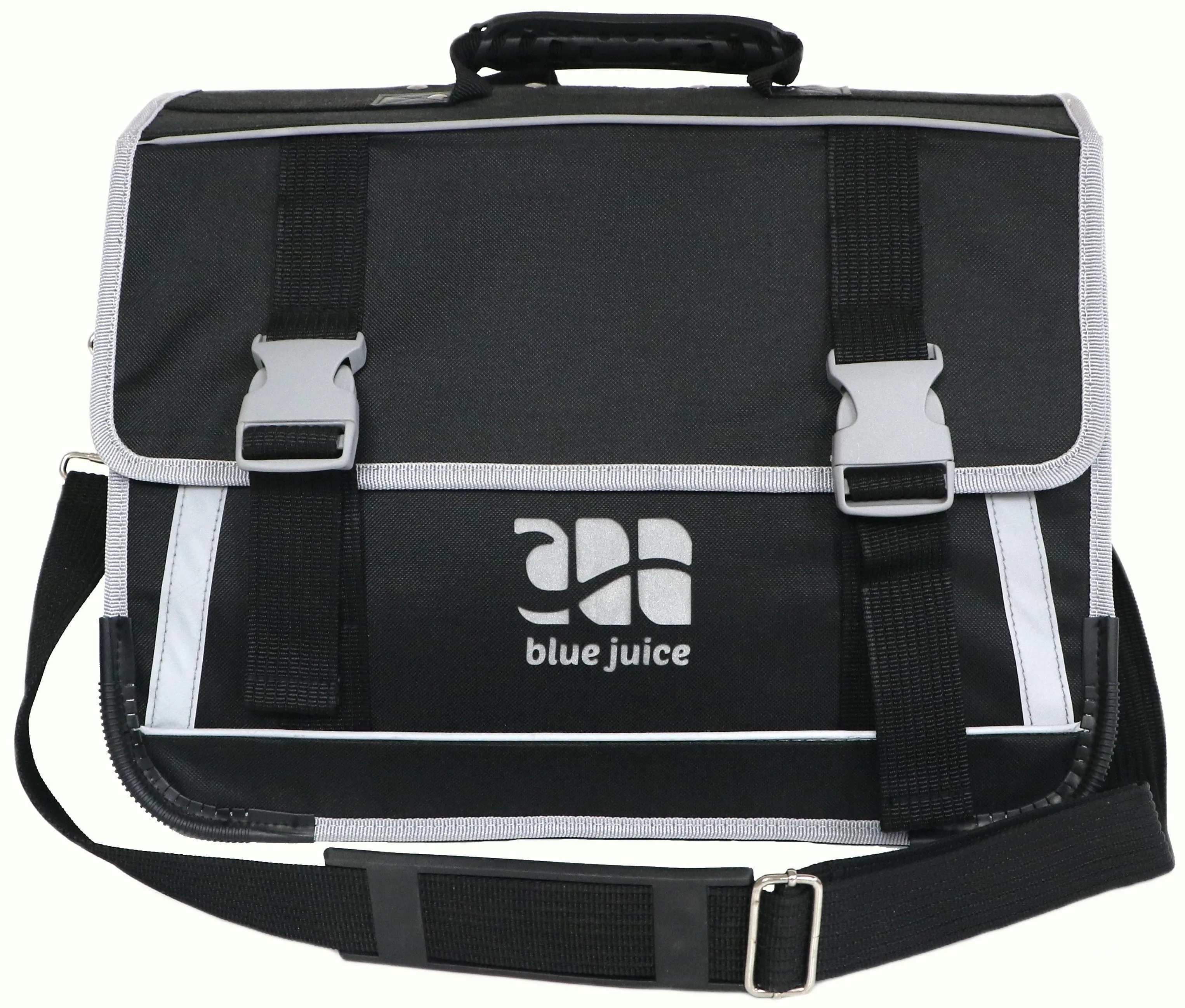 Blue Juice 7 Division Briefcase Black 627-40