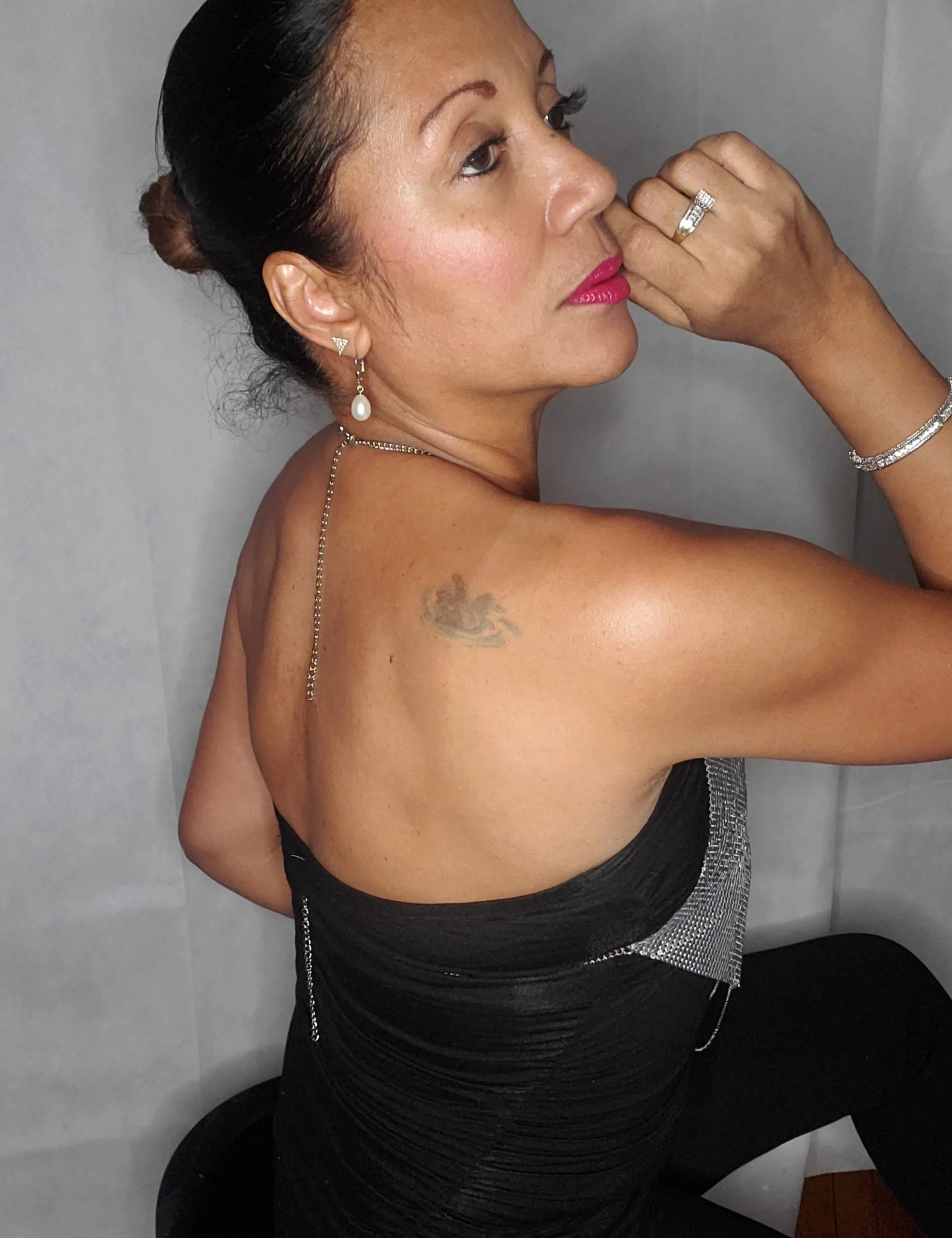 Bra Chain Top Golden Chain
