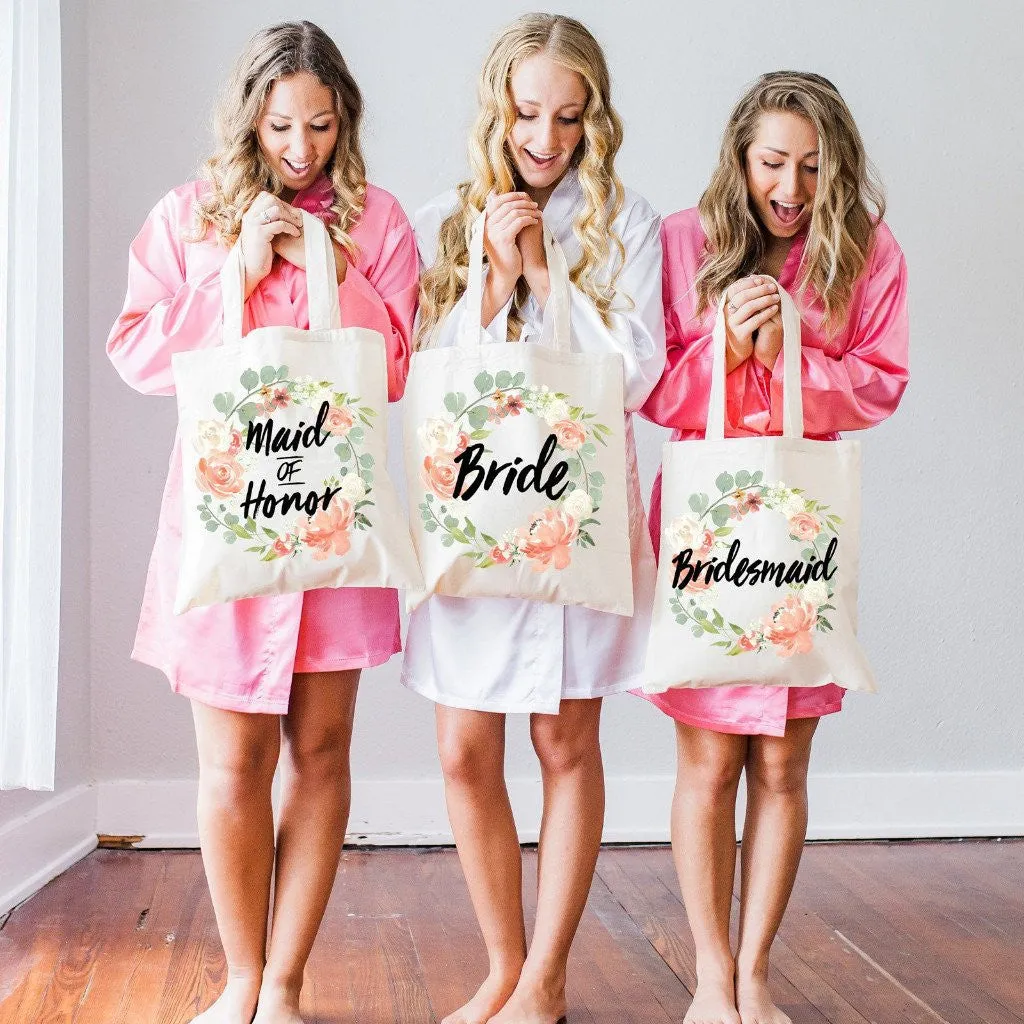 Bridal Party Tote Bags