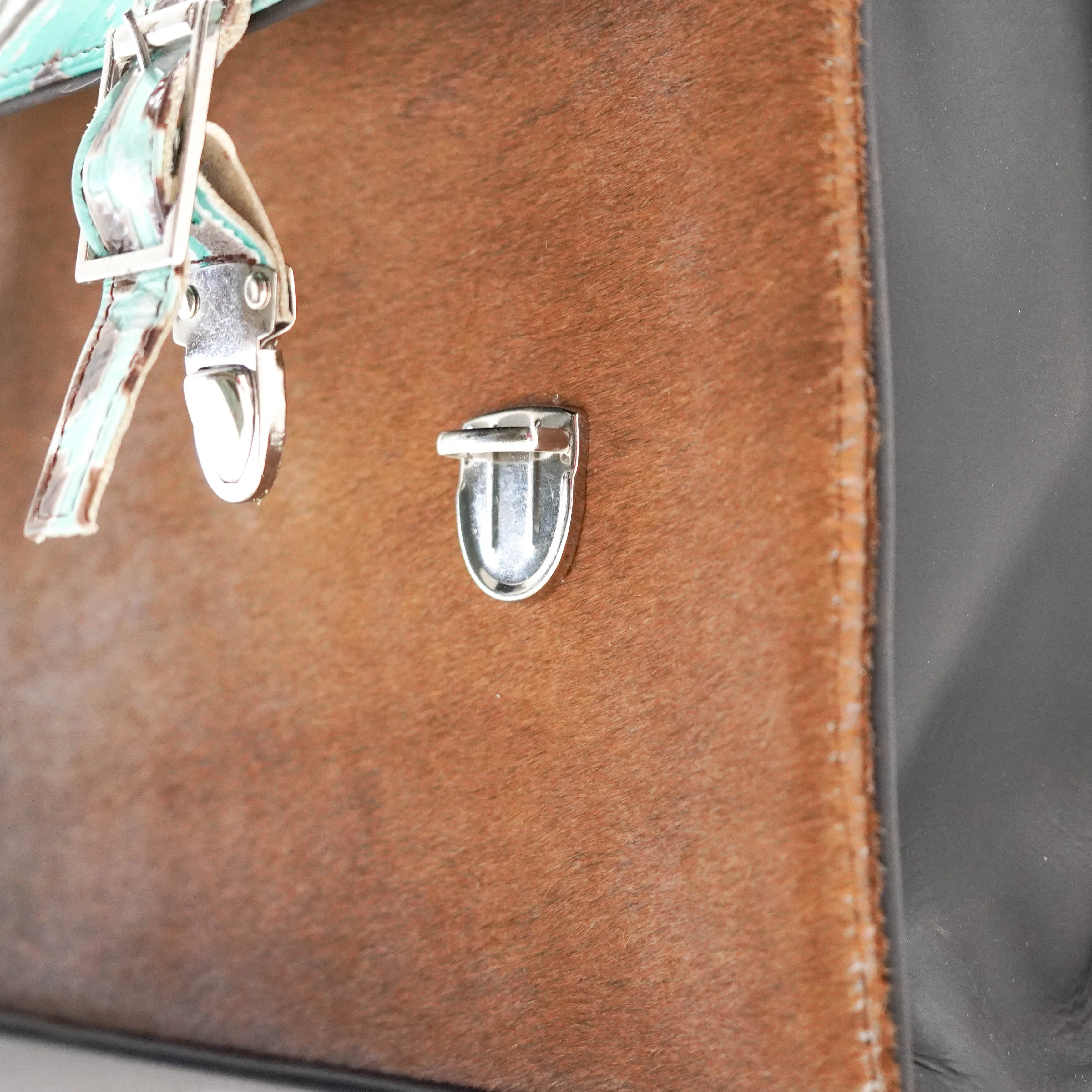 Briefcase - Longhorn w/ Bora Bora Navajo