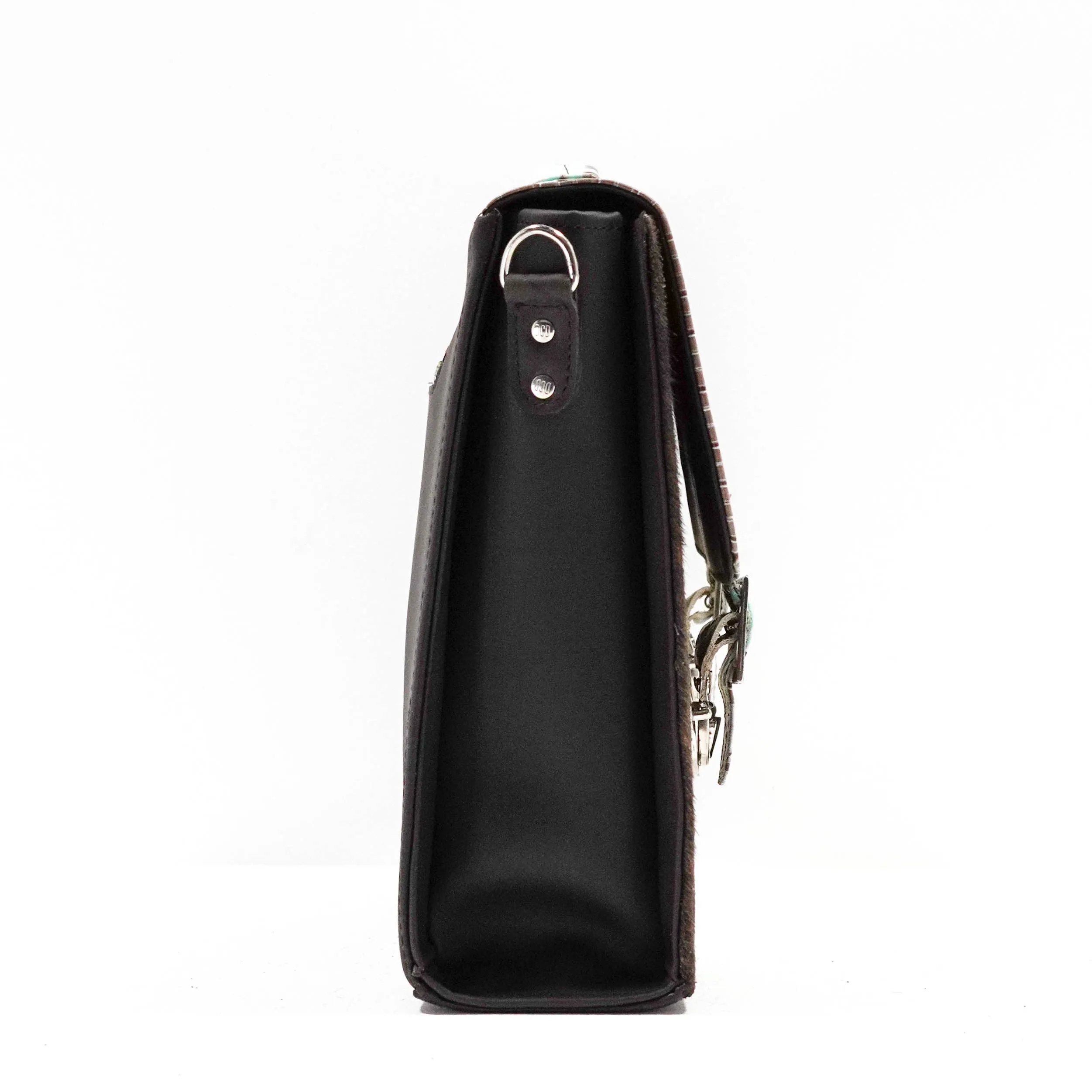 Briefcase - Longhorn w/ Bora Bora Navajo