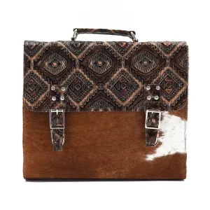 Briefcase - Longhorn w/ Bronzed Aztec