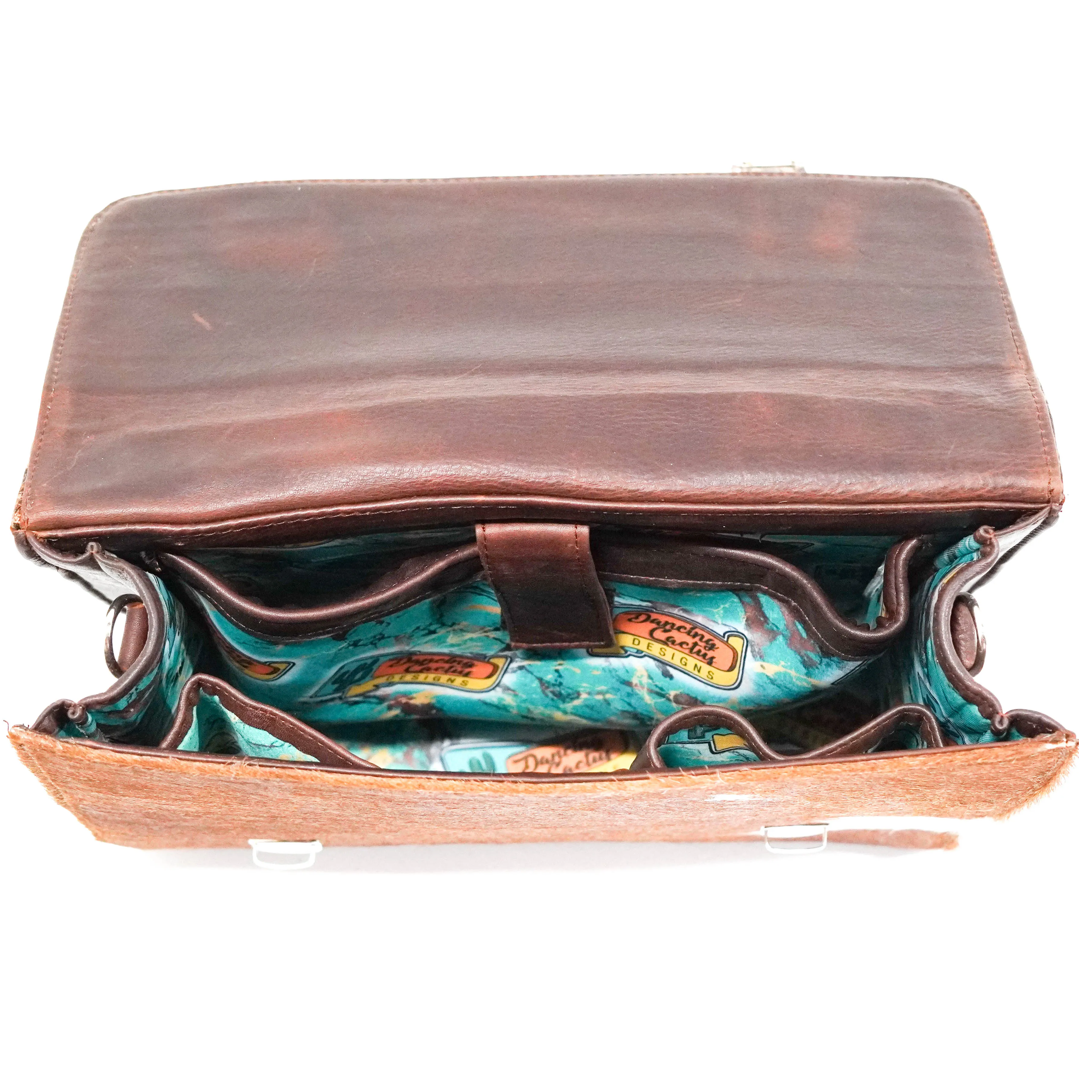 Briefcase - Longhorn w/ Bronzed Aztec