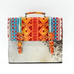 Briefcase - Longhorn w/ Great Plains Navajo