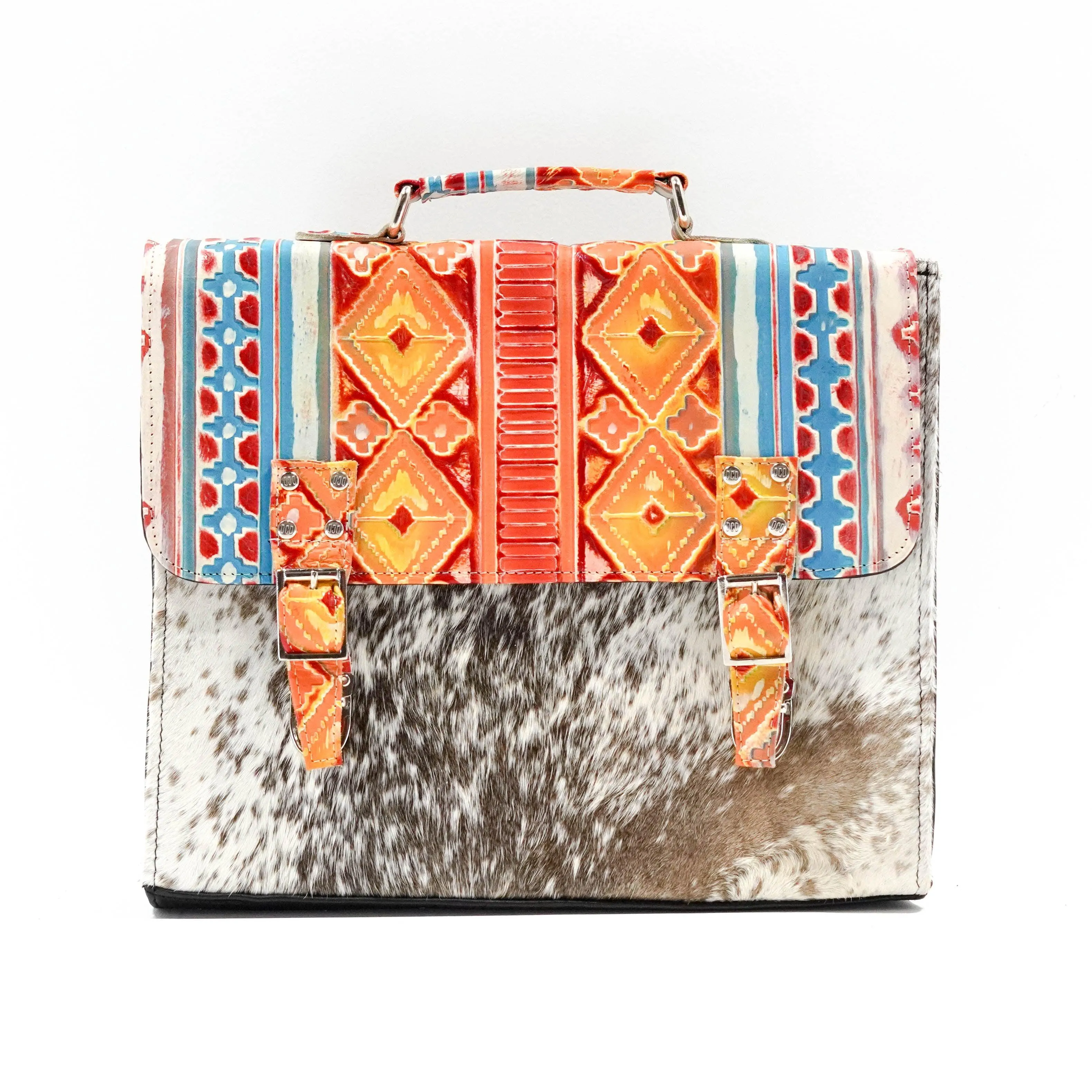 Briefcase - Longhorn w/ Great Plains Navajo