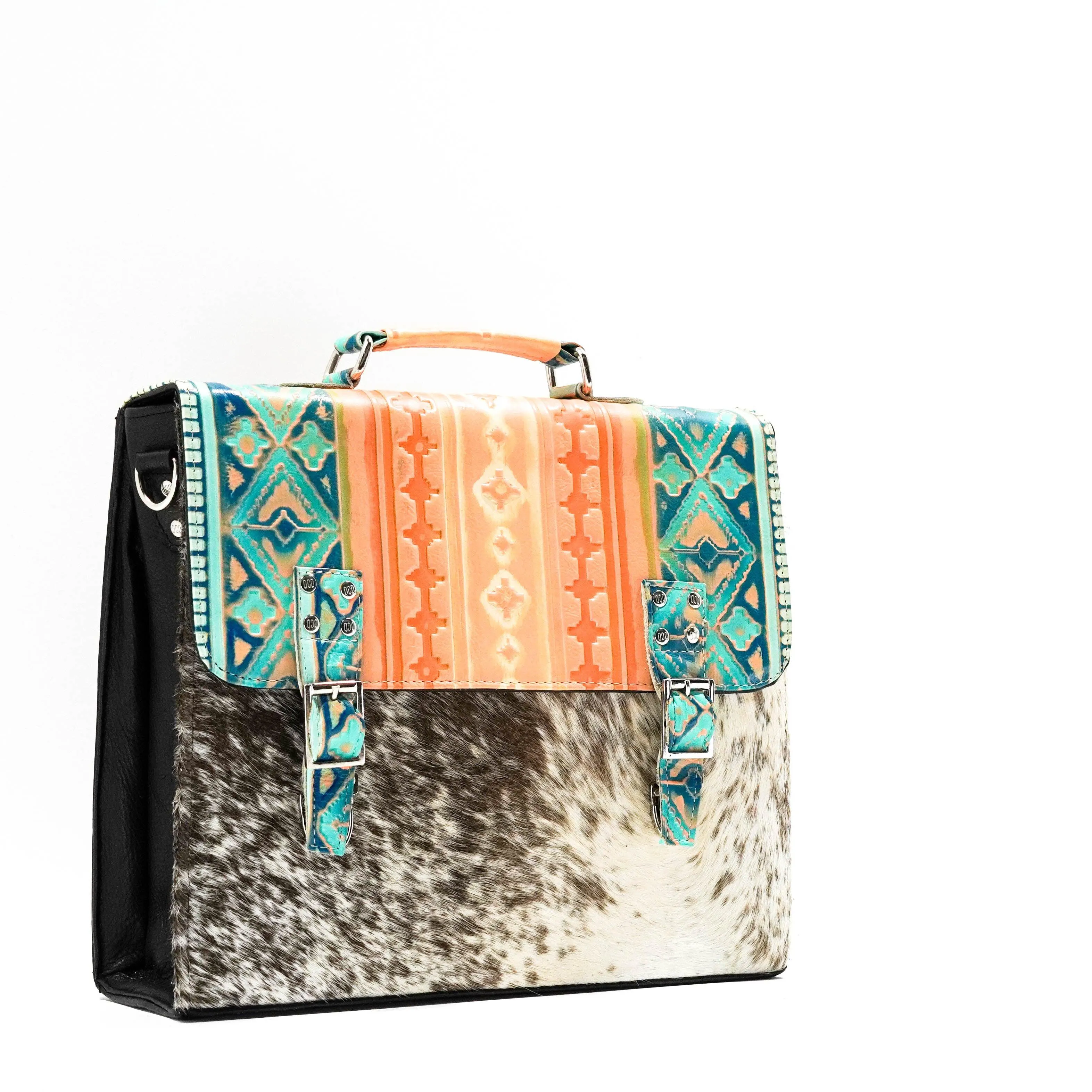 Briefcase - Longhorn w/ Margaritaville Navajo