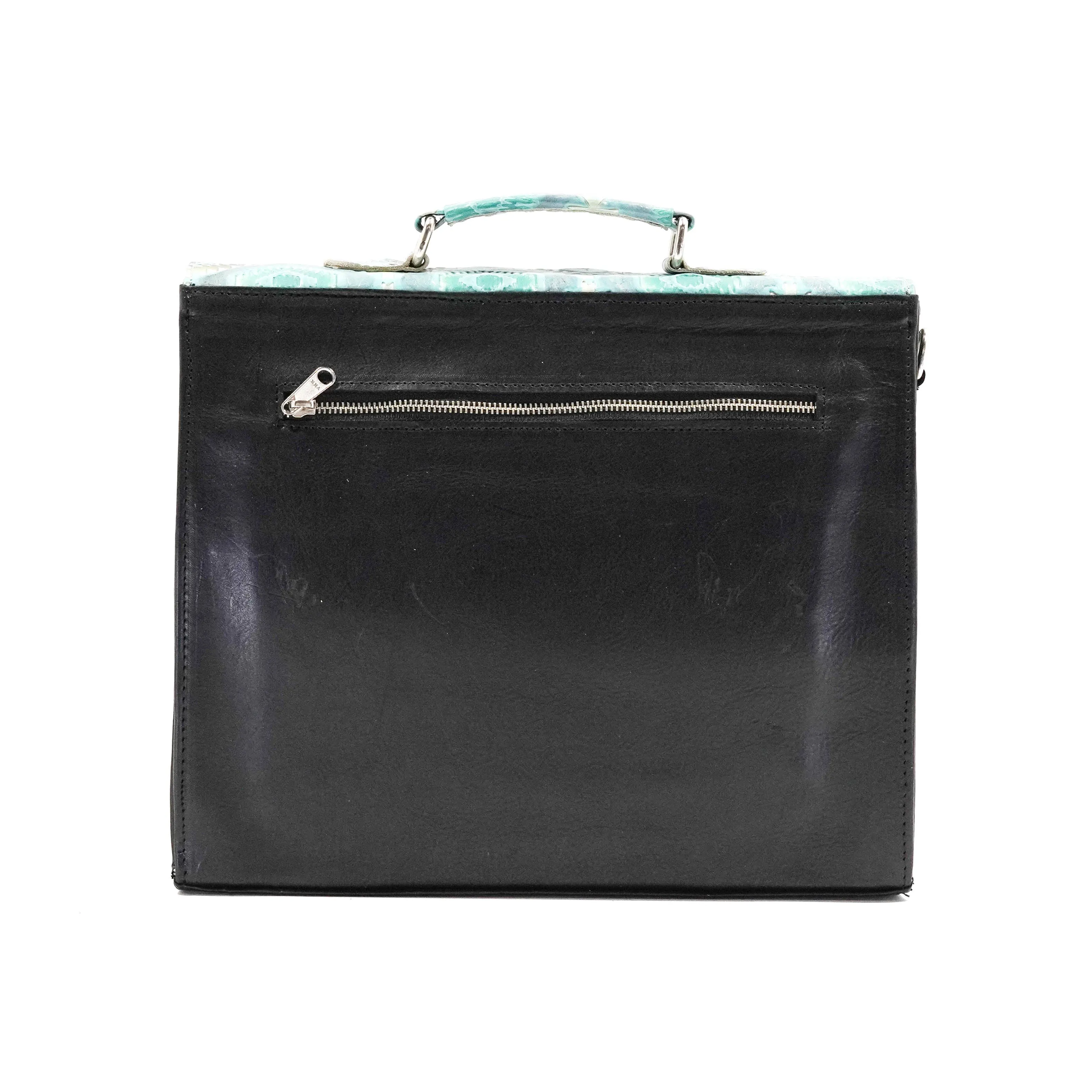 Briefcase - Longhorn w/ Royston Aztec
