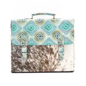 Briefcase - Longhorn w/ Royston Aztec