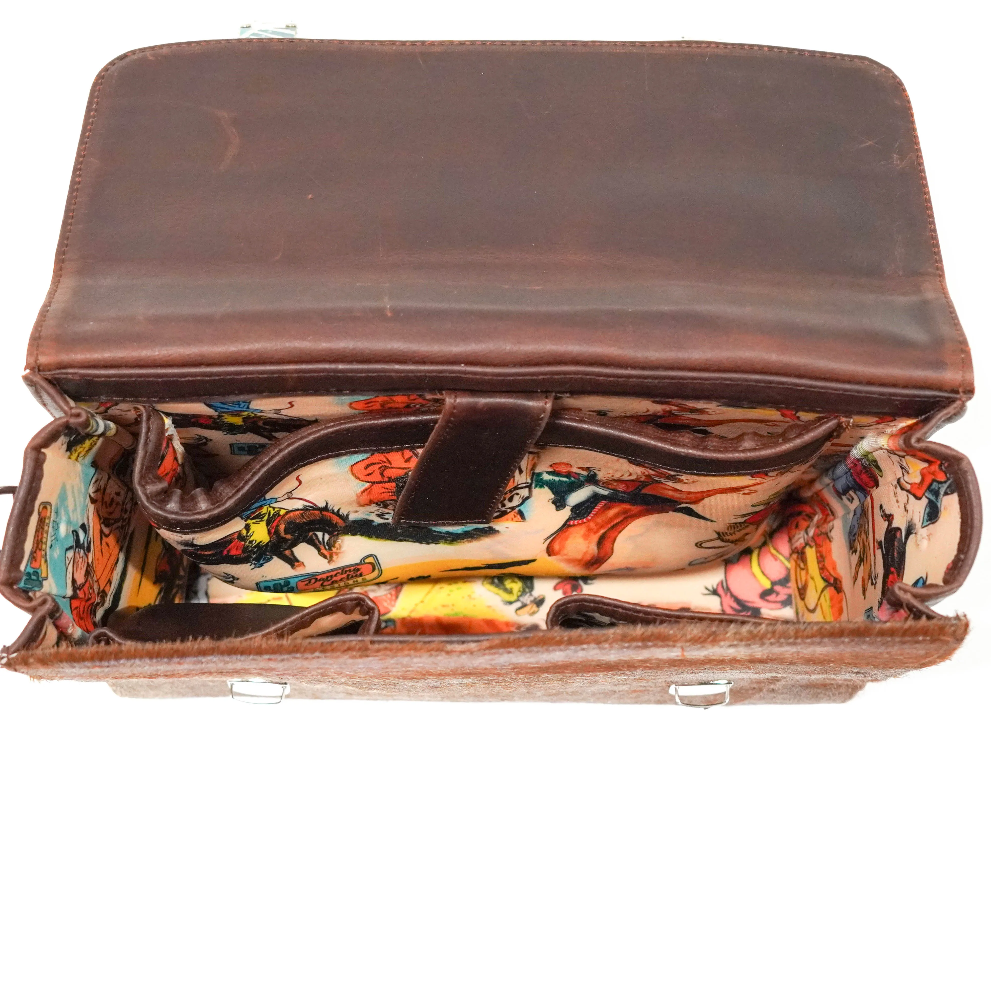 Briefcase - Longhorn w/ Royston Navajo