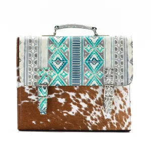 Briefcase - Longhorn w/ Royston Navajo
