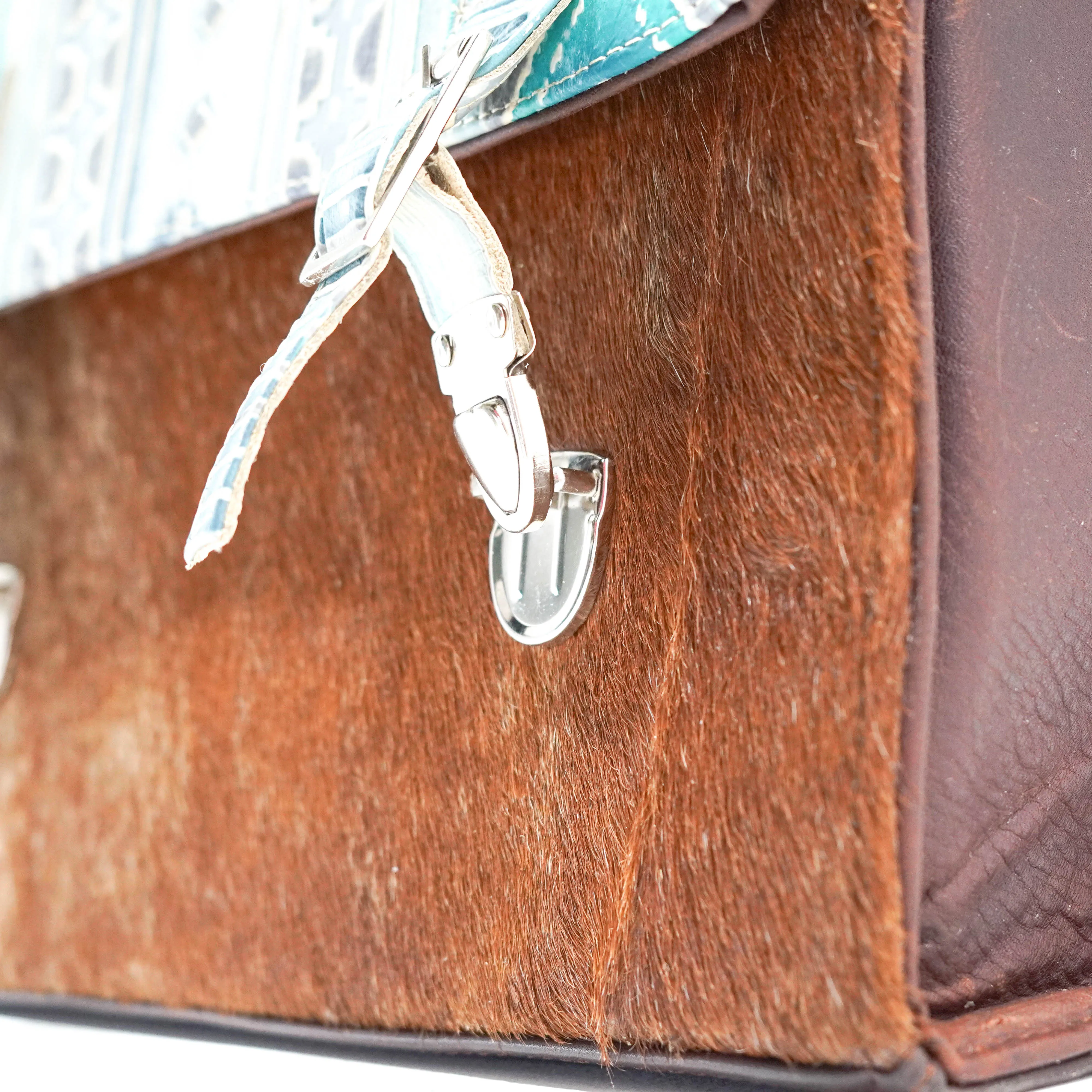 Briefcase - Longhorn w/ Royston Navajo