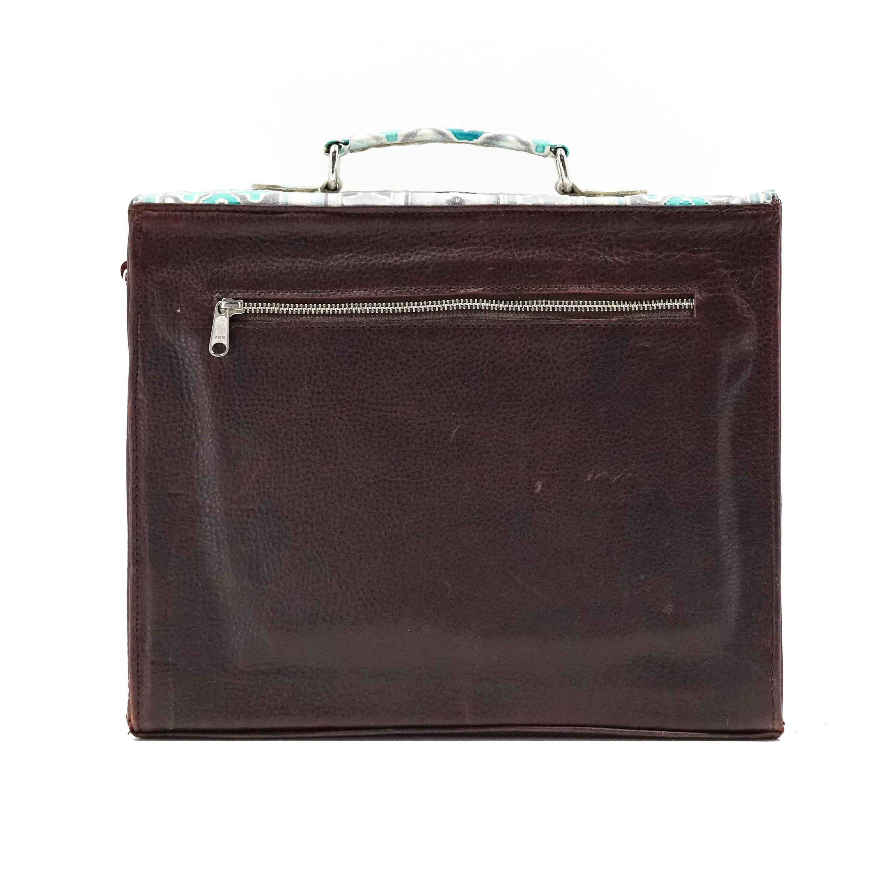 Briefcase - Longhorn w/ Royston Navajo