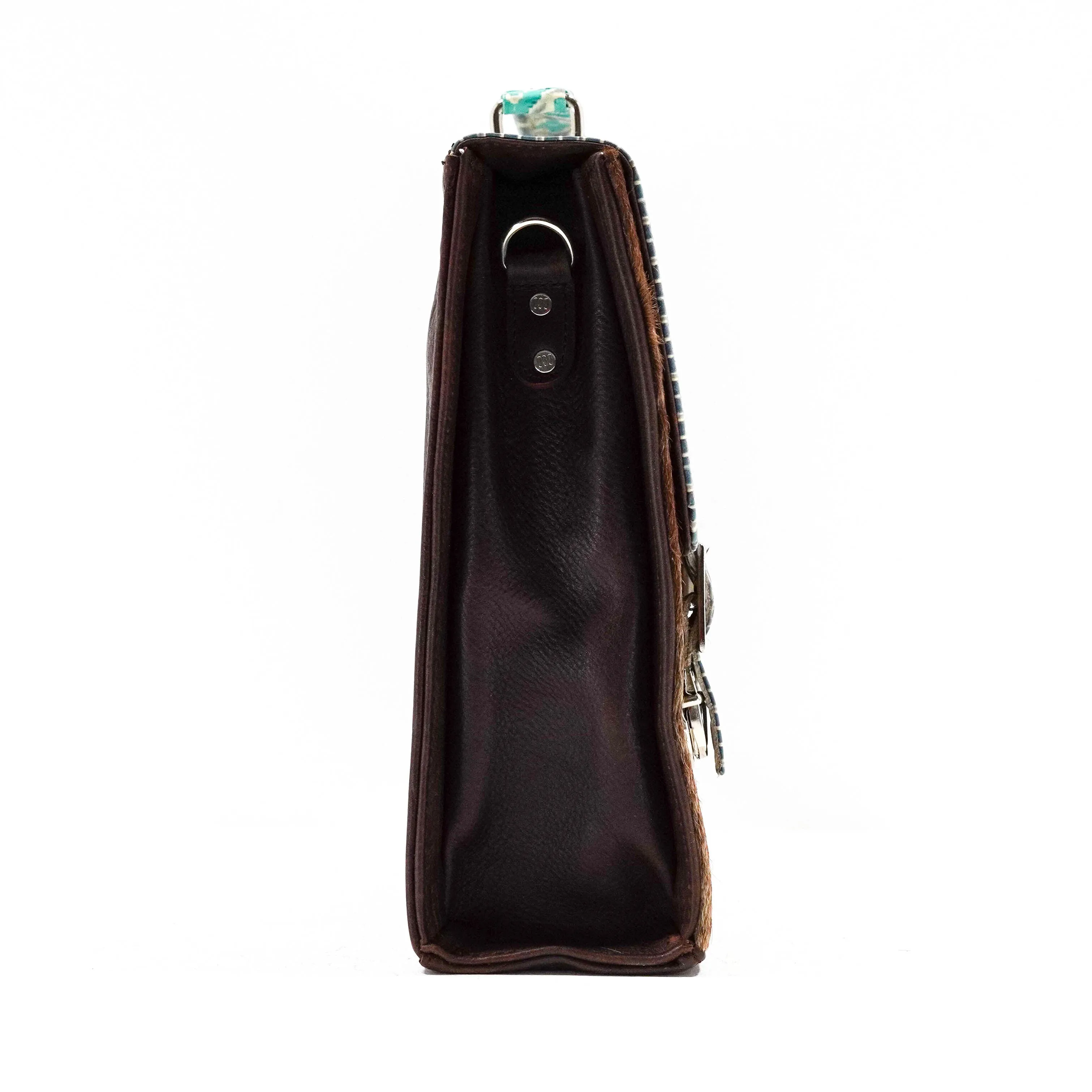 Briefcase - Longhorn w/ Royston Navajo