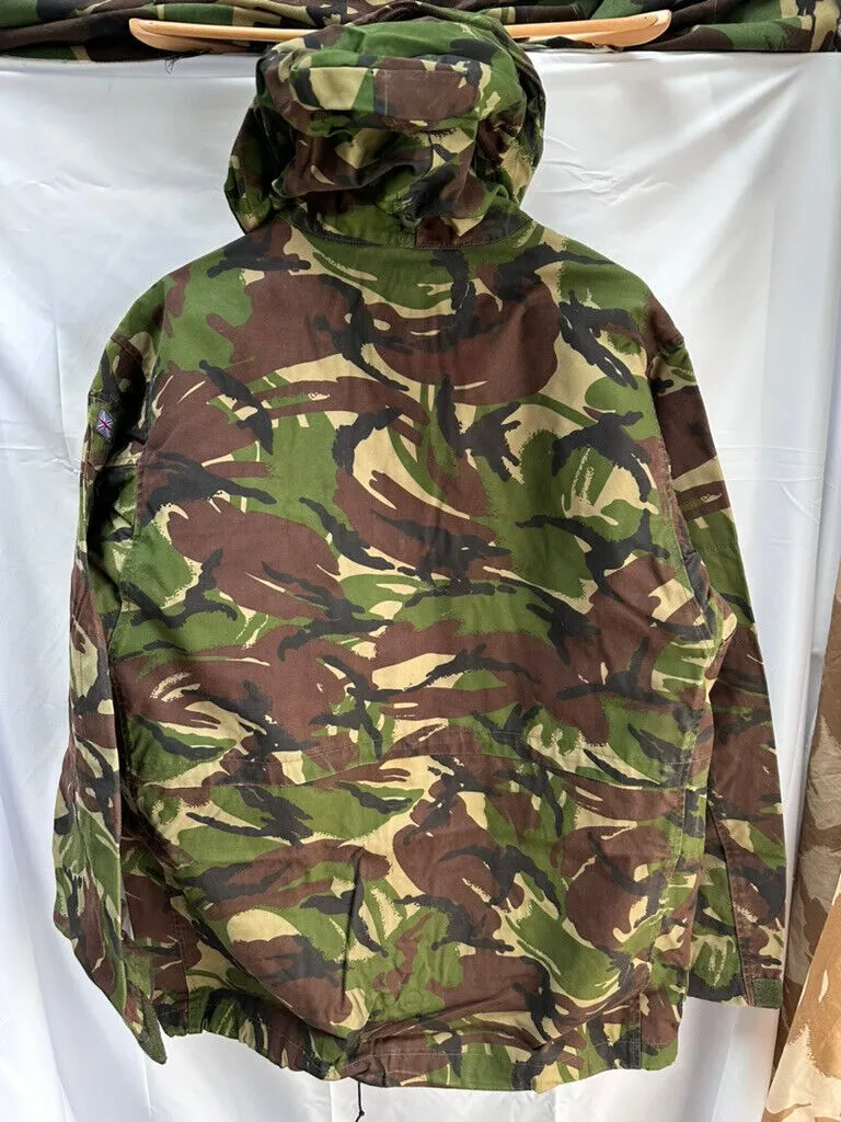 British Army Grade 1 Windproof Woodland DPM Camo Combat Smock - Size 160/96