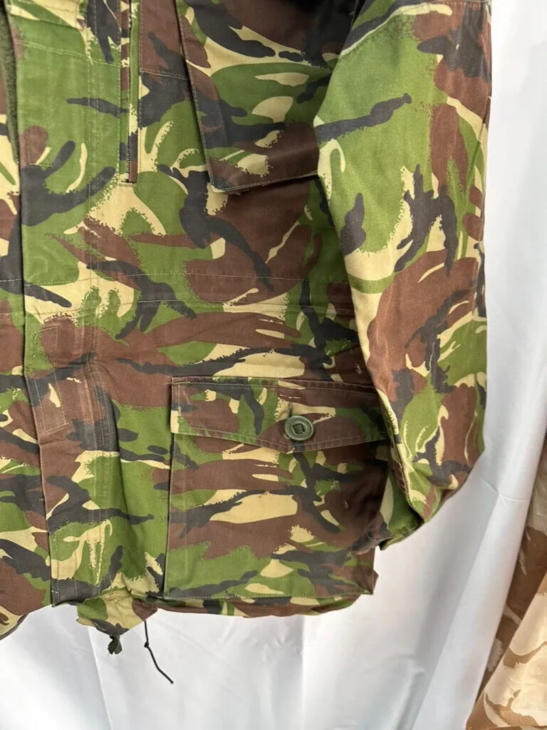 British Army Grade 1 Windproof Woodland DPM Camo Combat Smock - Size 160/96
