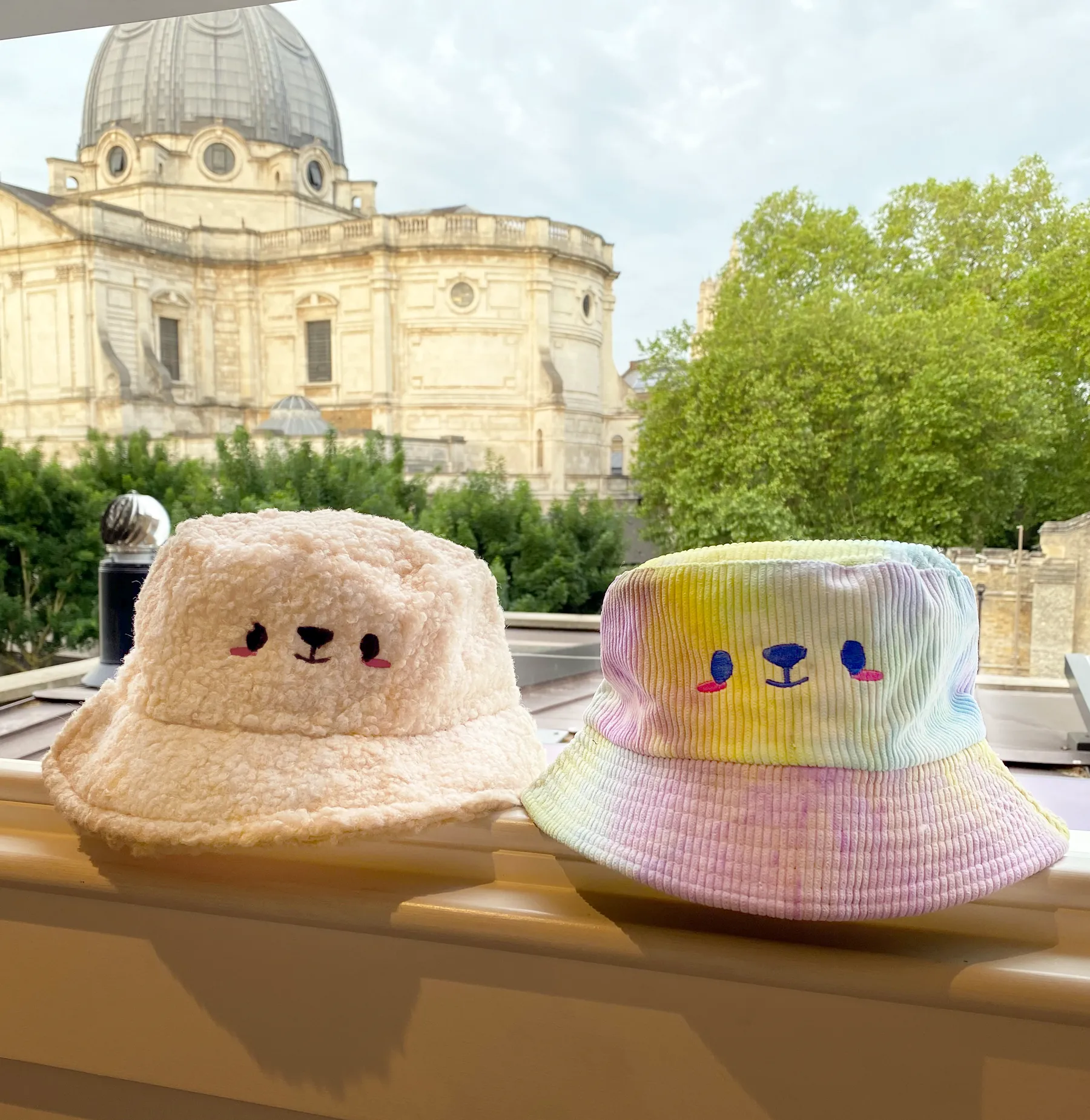 Bucket hat - Corduroy Kuma •ᴥ•