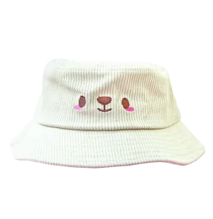 Bucket hat - Oatmeal Kuma •ᴥ•