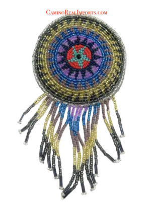 Butterfly Beaded Hair Barrette GHB015