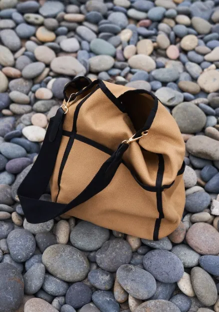 Canvas Belt Tote Bag